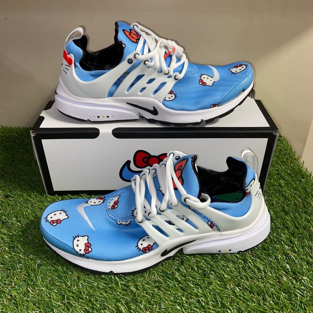 Nike Air Presto QS x Hello Kitty Blue Black White DV3770-400 Men's Size NEW